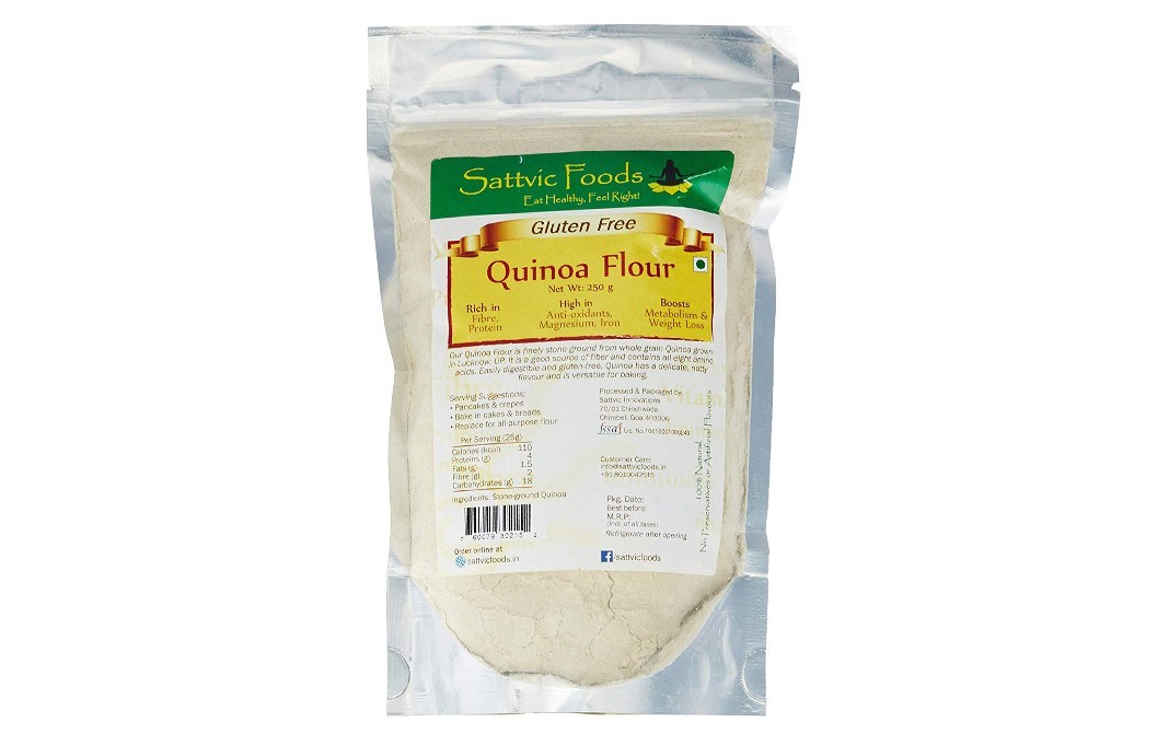 Sattvic foods Quinoa Flour    Pack  250 grams